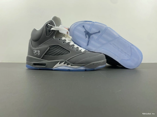 Cheap TB Retro Grey Wolf Air 136027-005 5 Jordan 0702